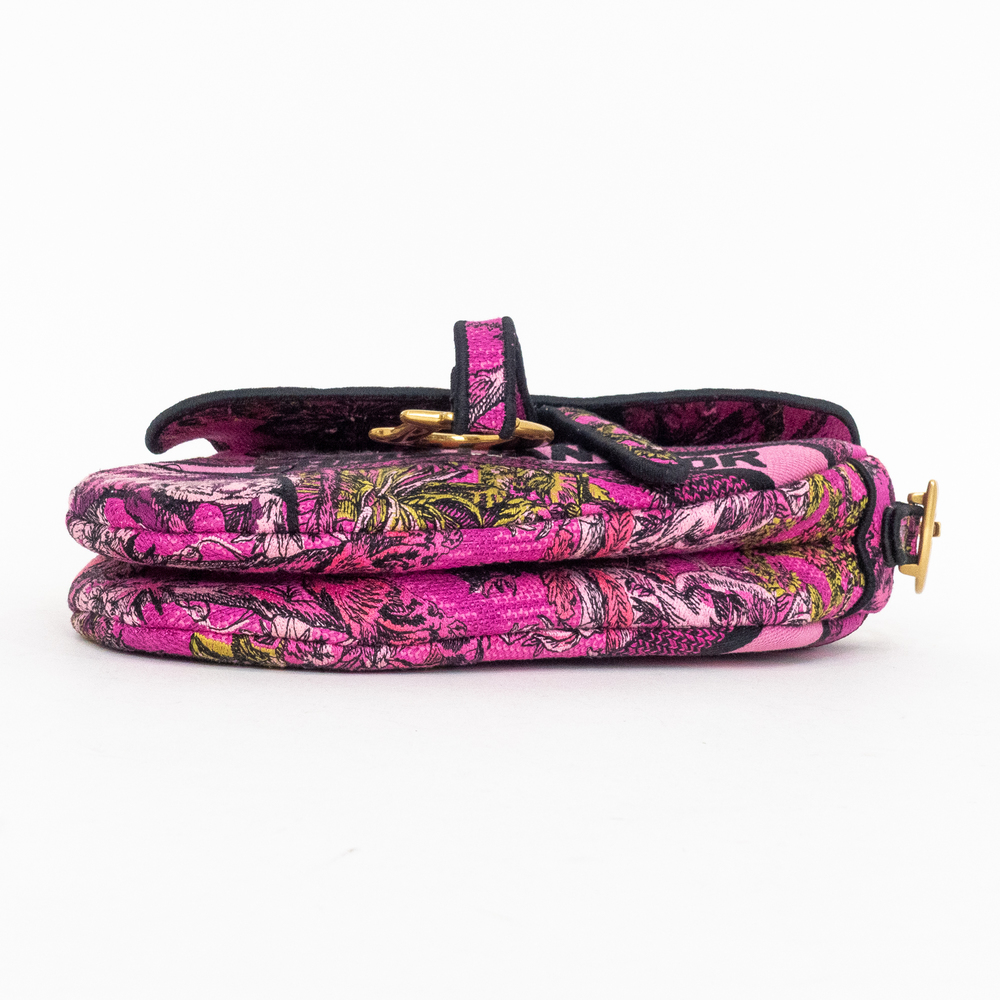 Christian Dior Embroidered Saddle Bag - Picture 6 of 10
